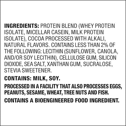Quest Nutrition Chocolate Milkshake Protein Powder, 22g Protein, 2g Net Carbs, 1g Sugar, Low Carb, Gluten Free, 1.6 Pound, 24 Servings