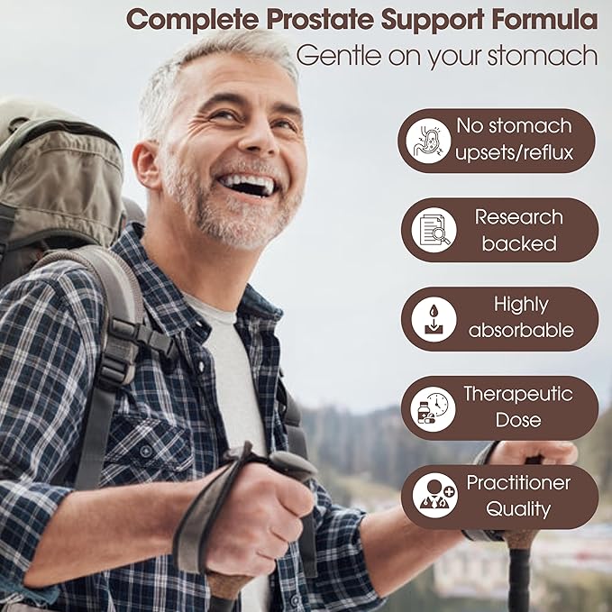 Pure Micronutrients Advanced Prostate Health Supplement - Saw Palmetto, Beta-Sitosterol, Stinging Nettle Root, & Lycopene - for Bladder Control & Urinary Support Supplements for Men