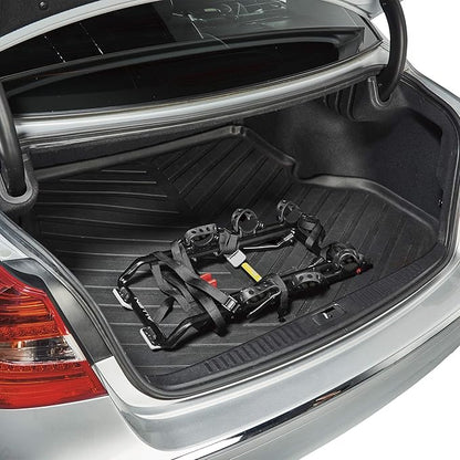Allen Sports Premier 3-Bike Trunk Rack, Model S103 (Black and red)
