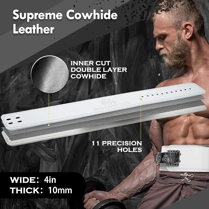 Lever Belt Weightlifting 10mm Back