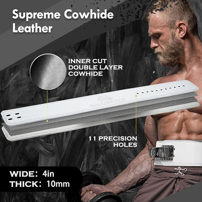 Lever Belt Weightlifting 10mm Back