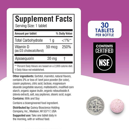 Prevagen Extra Strength 20mg, 30 Chewables|Mixed Berry-3 Pack|with Apoaequorin & Vitamin D with Attractive and Stackable Prevagen Storage Box