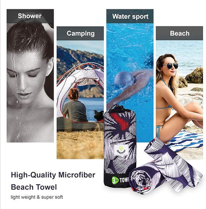 4Monster Camping Towels 3 Size at 1 Pack