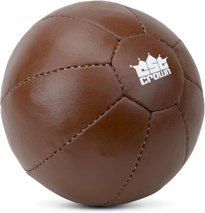 Crown Sporting Goods Vintage Soft Touch Leather Weighted