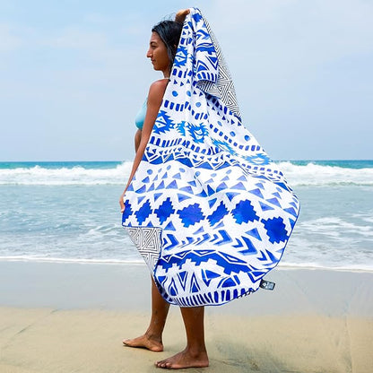 Elite Trend Microfiber Beach Towel - Extra Large 78x35 Inch