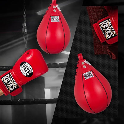 CLETO REYES Platform Leather Punching Speed Bag for Boxing, MMA, Muay Thai, Training Equipment