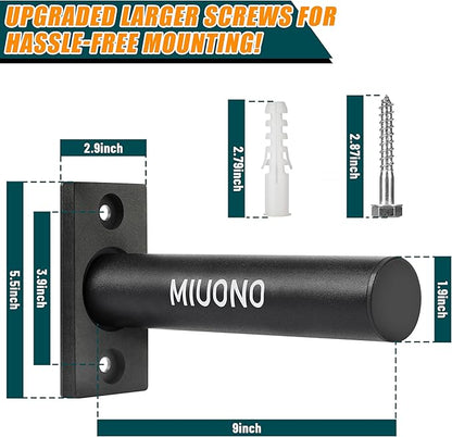 Weight Plate Holder, 8 Pack Weight Plate Rack, Fit for 2 Inch Olympic Plate Storage Home Gym