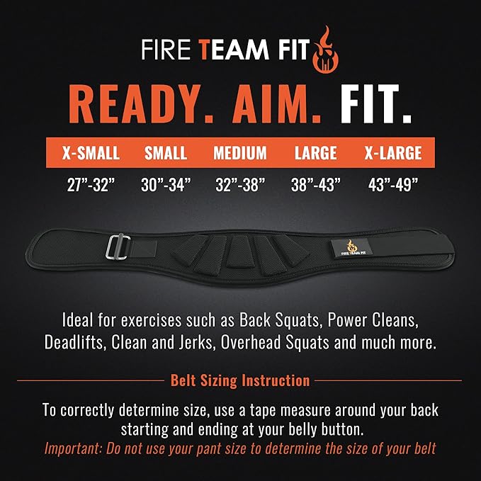 Weight Lifting Belt for Men and Women 6 Inch,