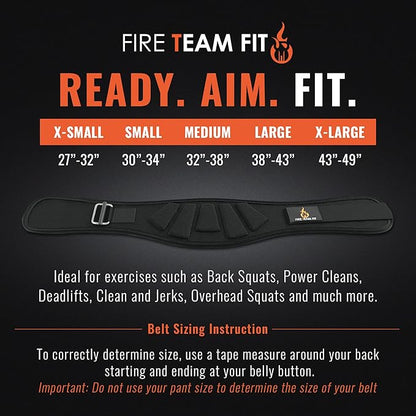 Weight Lifting Belt for Men and Women 6 Inch,