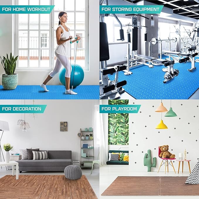 Yes4All 12, 16, 36 SQ. FT Puzzle/Interlocking Exercise