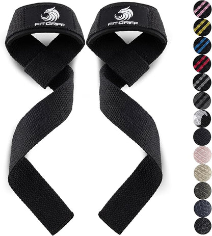Fitgriff® Lifting Wrist Straps for Weightlifting
