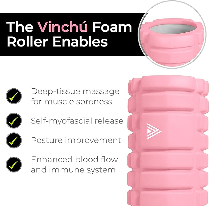 The Vinchu Foam Roller - Deep Tissue Massage