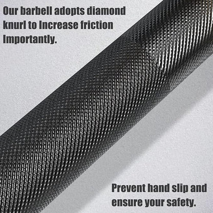 Elevens Olympic Barbell Barbells for Home Gym Fitness Weightlifting