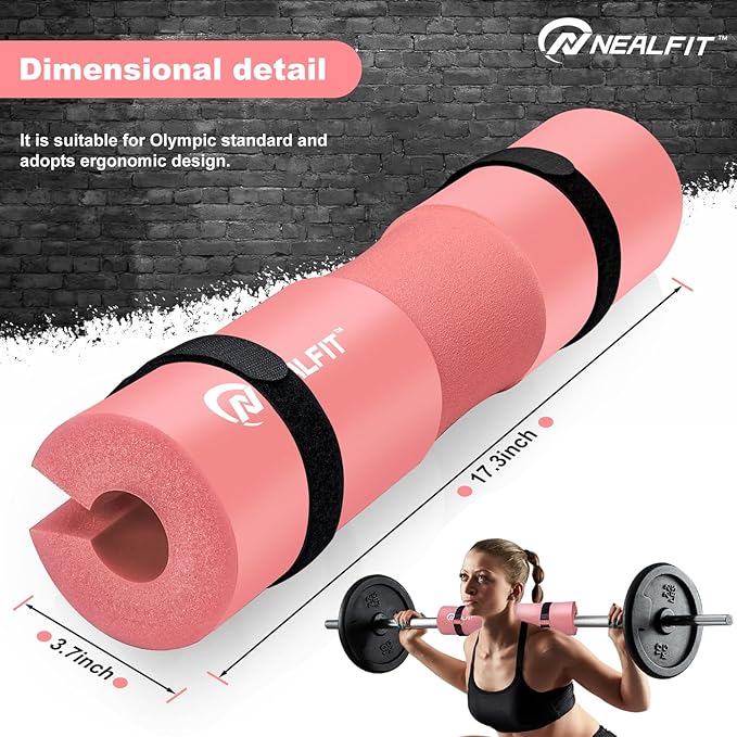 Barbell Pad Squat Pad for Squats—Squat Bar Pad—Great