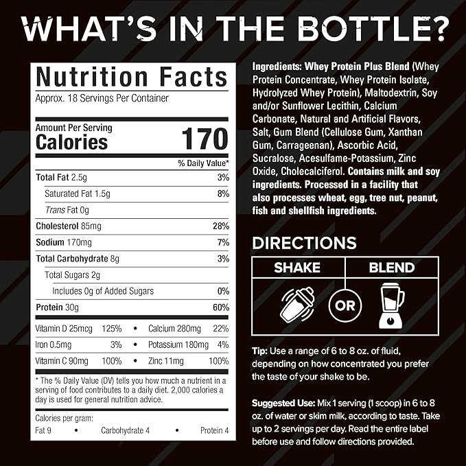 Six Star Elite Series 100% Whey Protein Plus Vanilla Cream 1.8lbs US