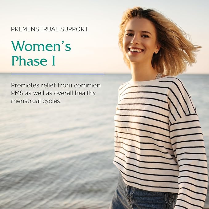Vitanica Women's Phase I, Premenstrual Support, Vegan, 60 Capsules