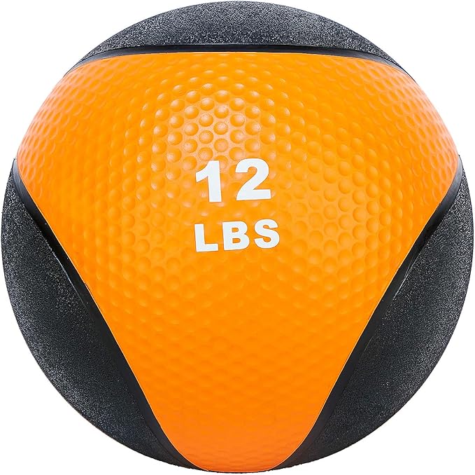 Signature Fitness Workout Exercise Fitness Weighted Medicine Ball