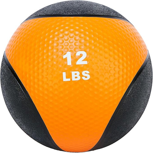 Signature Fitness Workout Exercise Fitness Weighted Medicine Ball