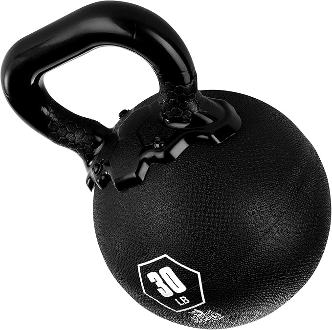 Champion Sports Rhino Kettlebell Rubber Weights