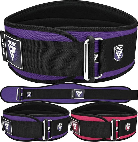 RDX Women Weight Lifting Belt 6.5” Curved Padded