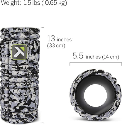 TRIGGERPOINT Grid Foam Roller - Multi-Density Exterior 33cm, Grey