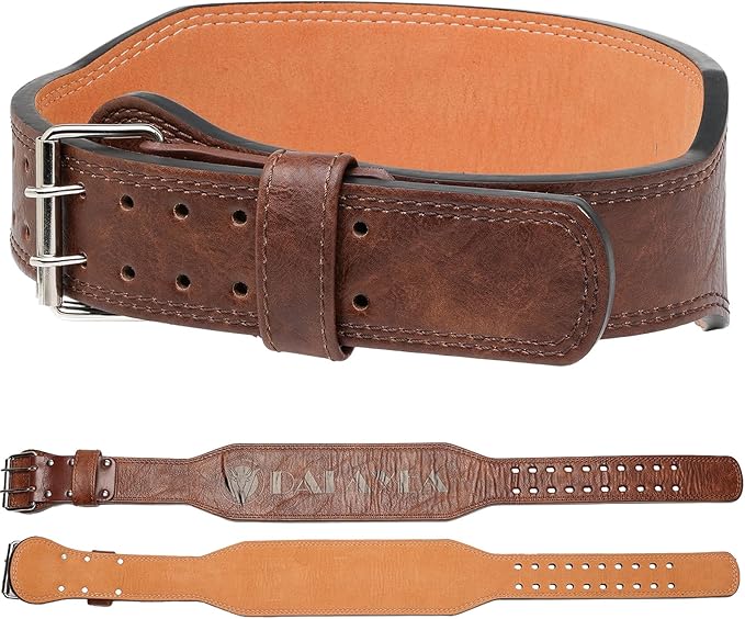 Weight Lifting Belt Gym Fitness 4â€ Padded Support,10 Adjustable