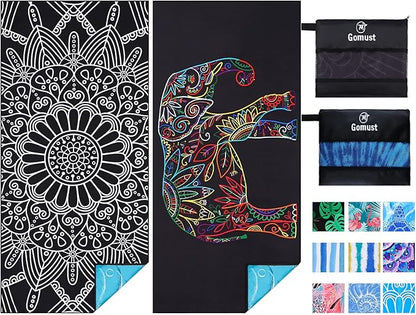 2 Pack Lightweight Thin Beach Towel Oversized 71"x32"