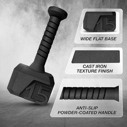 Yes4All Hammer Kettlebells 15 25, 35 35 lbs