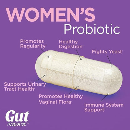Women’s Probiotic, Slows Down Digestive Aging, Boosts Immune System, Supports UT & Feminine Health, Cranberry Extract, Non-GMO, Gluten Free & Soy Free, 5 Billion CFU, 30 Capsules
