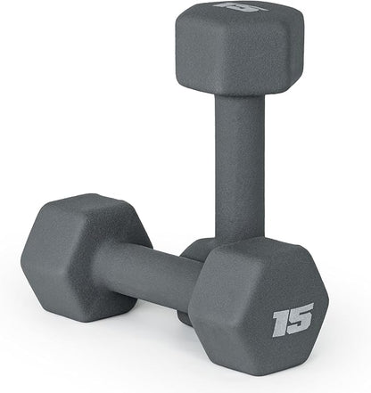 CAP Barbell Neoprene Dumbbell Weights Pairs & Sets | Multiple Colors