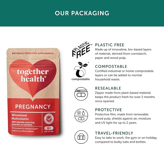 Together - Pregnancy Multivitamin 60 Capsules