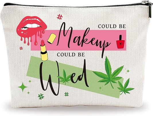 Funny Makeup Bag - Could Be Makeup Could Be... Funny Quotes Cosmetic Bag, Toiletry Bag, Gift For Girls, Besties, Personal Care & Accessories - A27