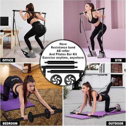 The Ultimate Pilates bar Set. The Fitness bar