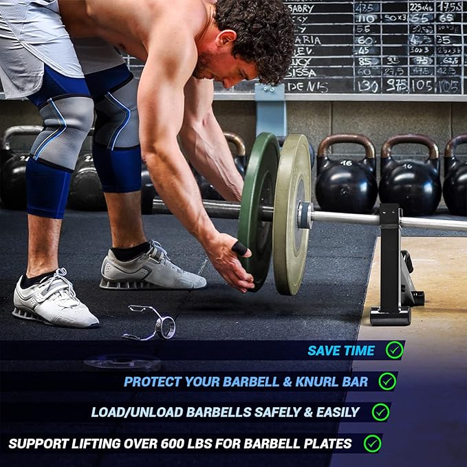 Yes4All Deadlift Jack/Barbell Stand Upload 600lb Barbell Plates