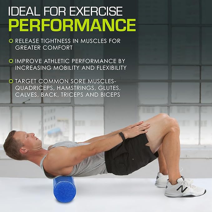 ProsourceFit High Density Foam Rollers 12 - Inches long