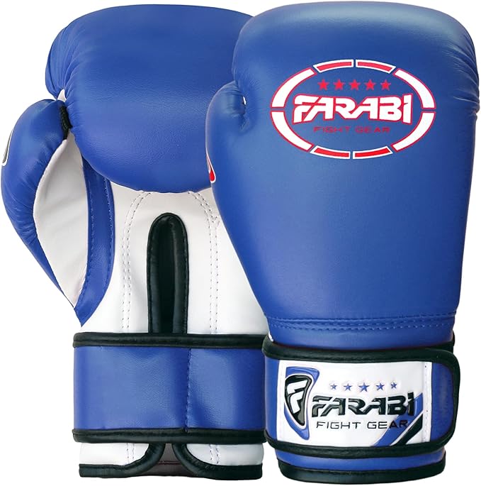 Farabi Sports Kids Boxing Gloves 4, 6, 8-oz Boxing Gloves for Kids Junior Boxing Gloves Youth Boxing Gloves Boys and Girls Boxing Training Gloves for MMA Muay Thai & Punching Bag