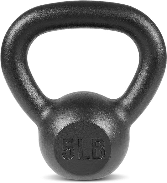 ProsourceFit Fit Solid Cast Iron Kettlebells Weights