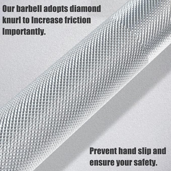 Elevens Olympic Barbell Barbells for Home Gym Fitness Weightlifting