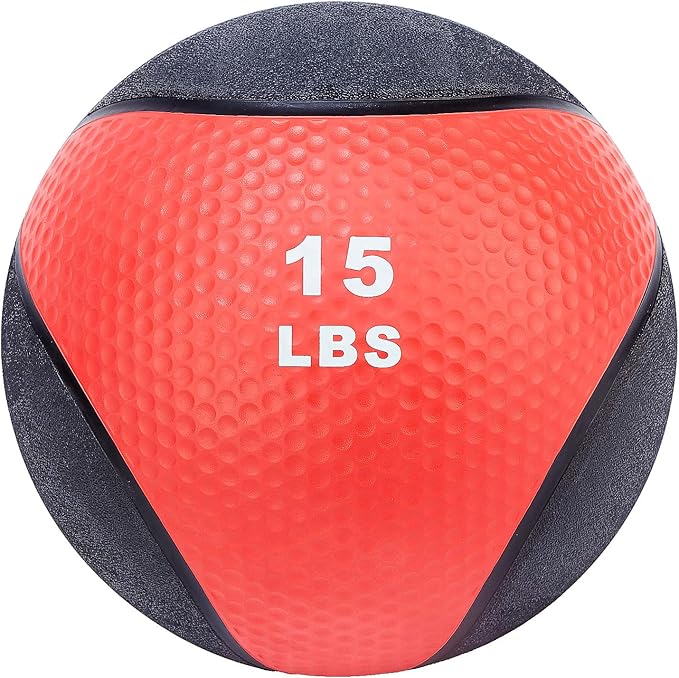 Signature Fitness Workout Exercise Fitness Weighted Medicine Ball