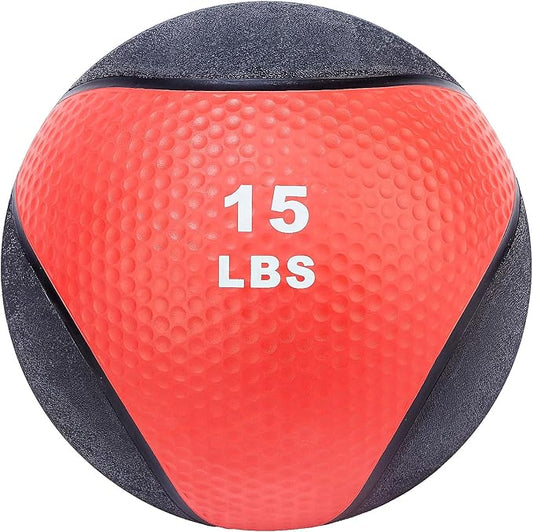 Signature Fitness Workout Exercise Fitness Weighted Medicine Ball