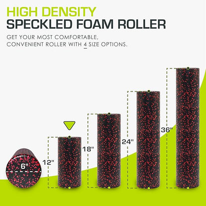 ProsourceFit High Density Foam Rollers 12 - Inches long