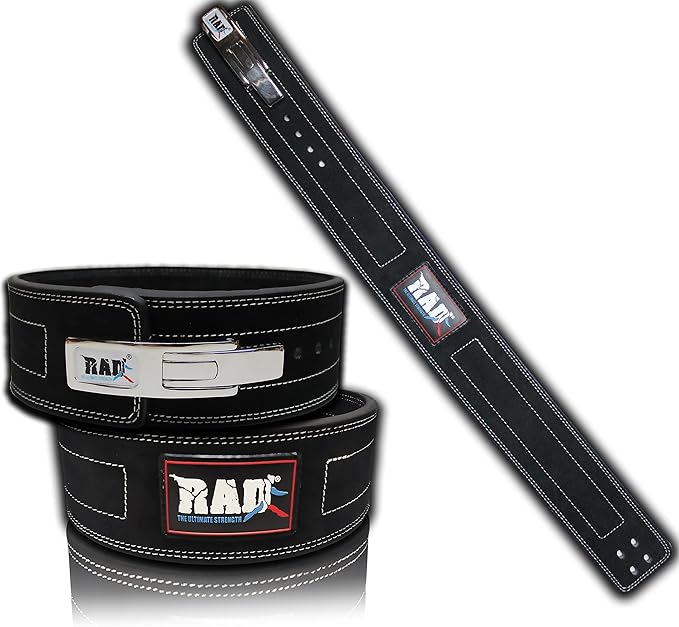 RAD Weight Lifting Belt for Men & Women 4 Inch 10 mm