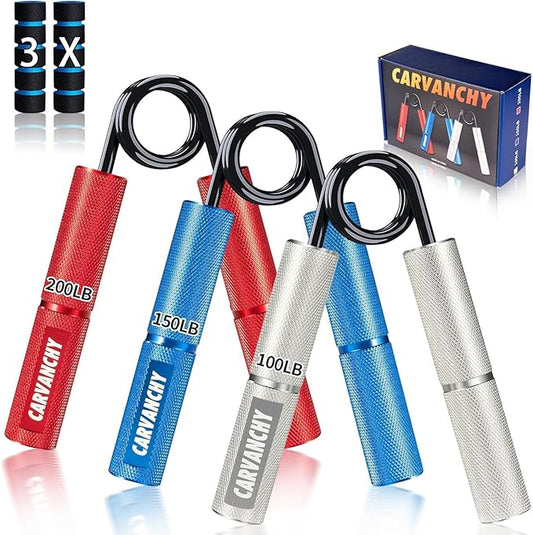 Grip Strength Trainer Set 50-300LB(6 Pack),