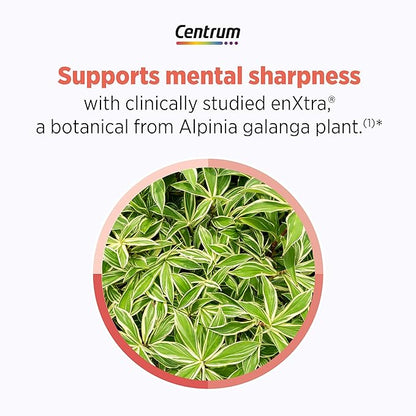 Centrum Clear Mind and Calm Mood Menopause Support Tablets, with Clinically Studied enXtra, 30 Count