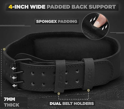 RDX Weight Lifting Belt Gym Fitness 4” 6” 6” Padded 10 Adjustable
