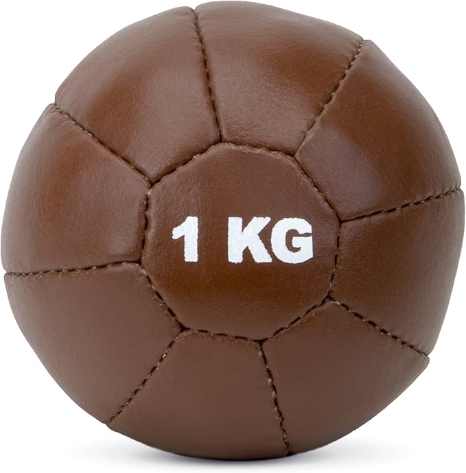 Crown Sporting Goods Vintage Soft Touch Leather Weighted