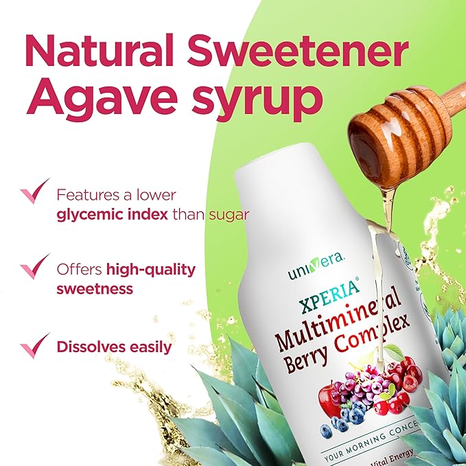 Xperia Concentrate, Liquid, Herbal Multimineral, Multivitamin for women and man, Ashwagandha, Natural Energy Boost, Agave syrup & Stevia, 30 Fl oz. (30-Day Supply)