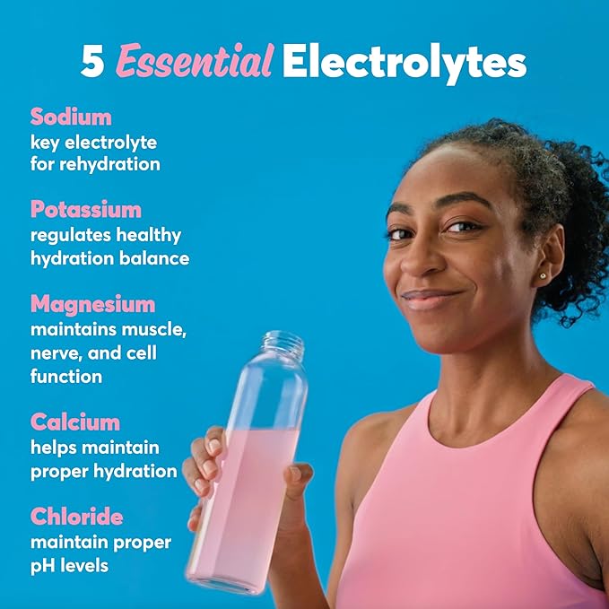 Nuun Sport Electrolyte Tablets - Dissolvable in Water, Citrus Fruit, 5 Essential Electrolytes for Hydration, 1g Sugar Drink Mix, Vegan, Non-GMO, 8 Pack (80 Total Servings)