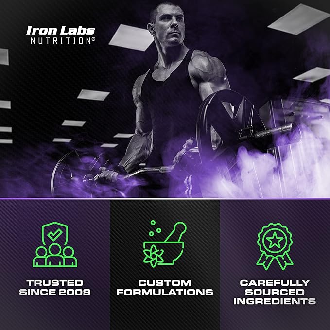 Iron Labs Nutrition: Cycle Support Plus NAC (N-Acetyl-L-Cysteine) - Kidney and Liver Support Supplement - On Cycle Support Supplements for Men - N Acetyl L Cysteine and Milk Thistle (120 Capsules)