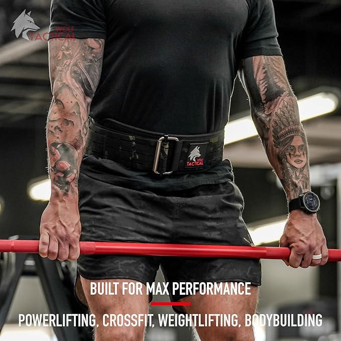 WOLF TACTICAL Weight Lifting Belt – Weight Belt